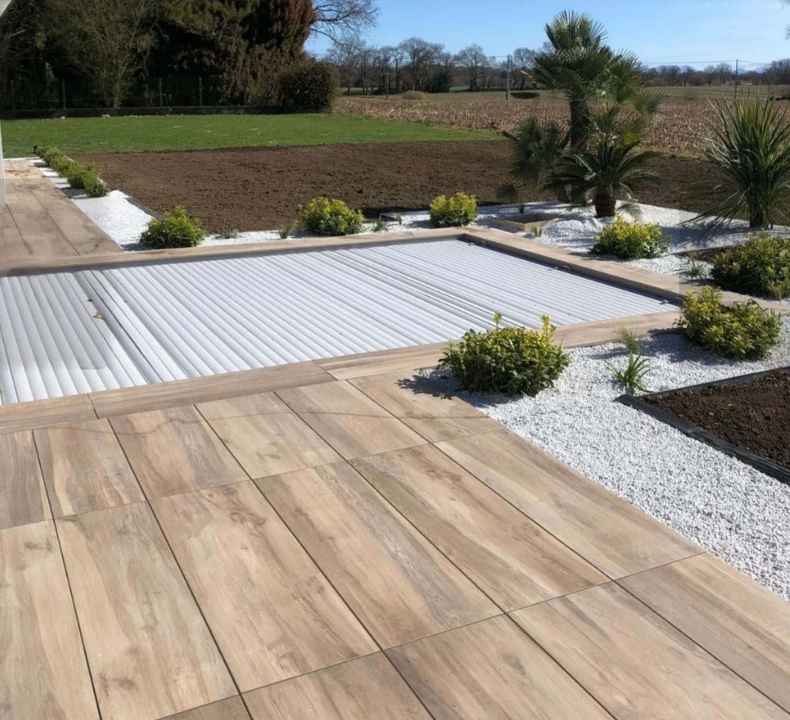 Terrasses carrelage plot - Bois&Design